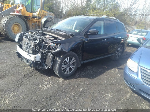 5N1DR2MN1HC608267 - 2017 NISSAN PATHFINDER S/SV/SL/PLATINUM BLACK photo 2