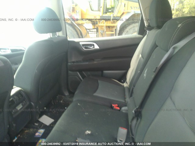 5N1DR2MN1HC608267 - 2017 NISSAN PATHFINDER S/SV/SL/PLATINUM BLACK photo 8