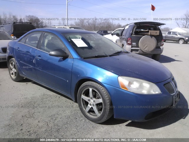 1G2ZG58N774164952 - 2007 PONTIAC G6 SE BLUE photo 1