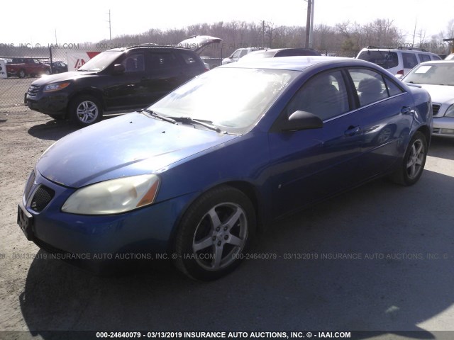 1G2ZG58N774164952 - 2007 PONTIAC G6 SE BLUE photo 2