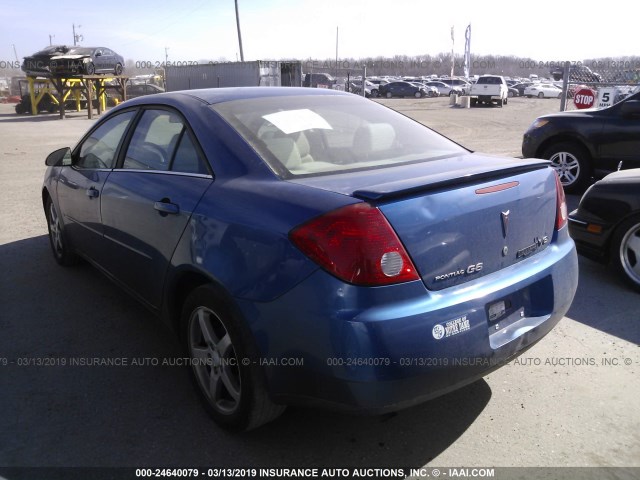 1G2ZG58N774164952 - 2007 PONTIAC G6 SE BLUE photo 3