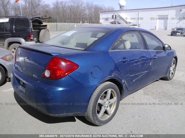 1G2ZG58N774164952 - 2007 PONTIAC G6 SE BLUE photo 4