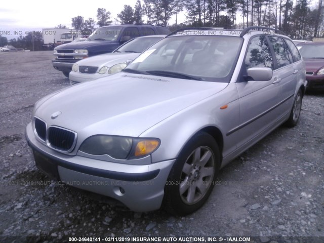 WBAEN33493PC11586 - 2003 BMW 325 IT SILVER photo 2