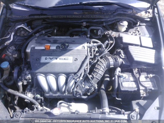 1HGCM564X5A116799 - 2005 HONDA ACCORD LX GRAY photo 10