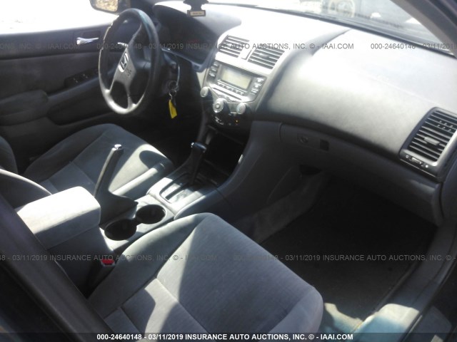 1HGCM564X5A116799 - 2005 HONDA ACCORD LX GRAY photo 5