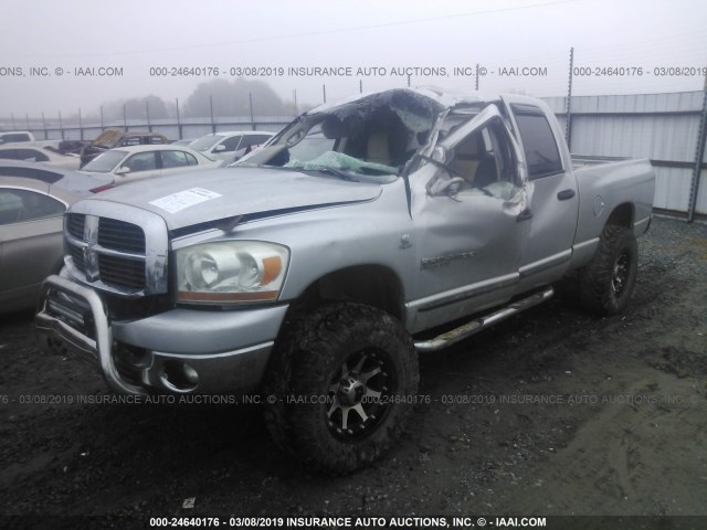1D7KS28C96J214328 - 2006 DODGE RAM 2500 ST/SLT 银色 照片 2
