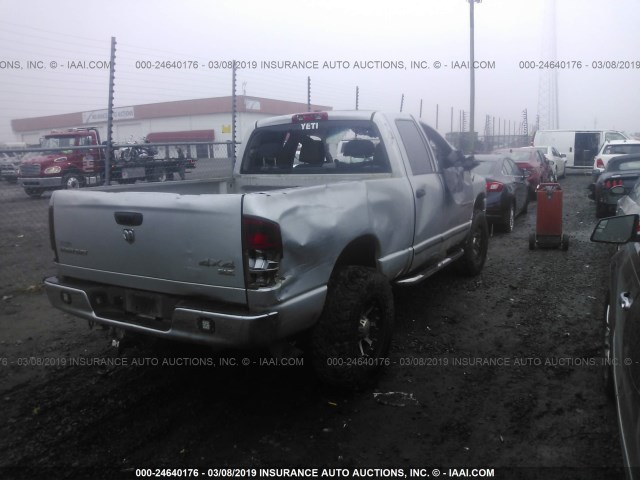 1D7KS28C96J214328 - 2006 DODGE RAM 2500 ST/SLT 银色 照片 4