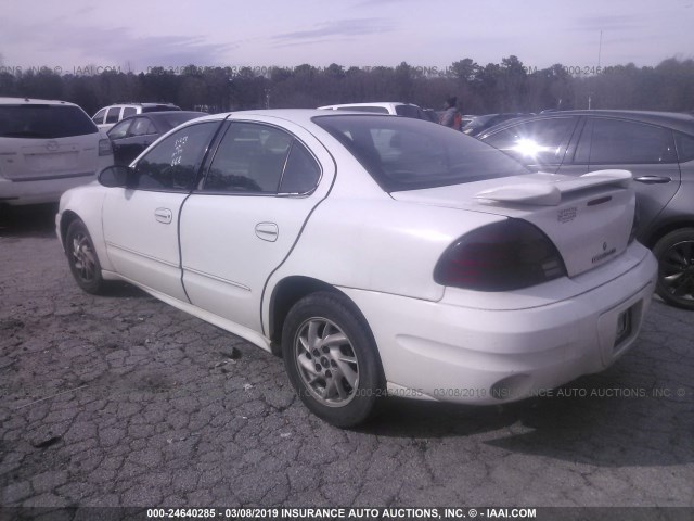 1G2NF52E94C246905 - 2004 PONTIAC GRAND AM SE1 WHITE photo 3