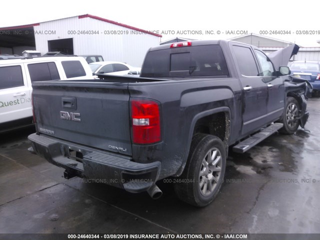 3GTU2WEJ7FG435375 - 2015 GMC SIERRA K1500 DENALI BLACK photo 4