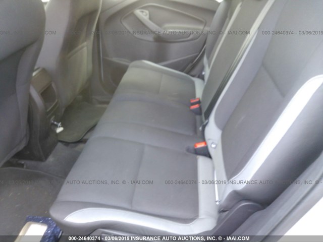 1FMCU0F73DUC07613 - 2013 FORD ESCAPE S SILVER photo 8