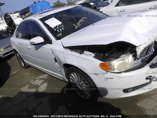 YV1AS982481073770 - 2008 VOLVO S80 3.2 WHITE photo 1