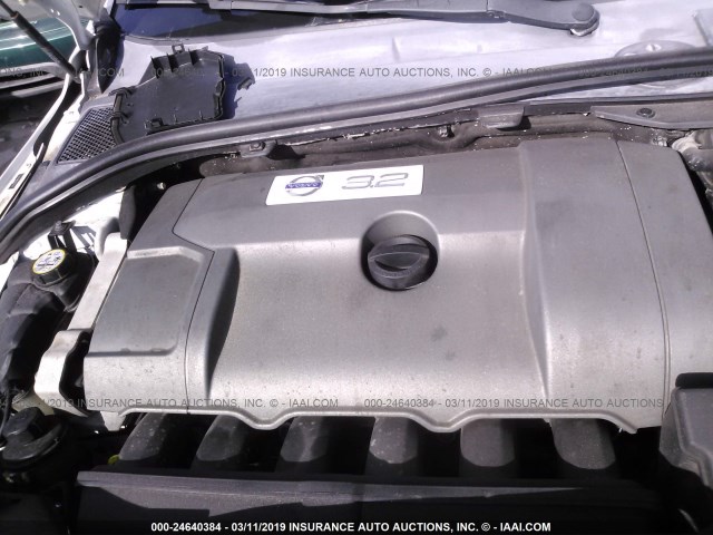 YV1AS982481073770 - 2008 VOLVO S80 3.2 WHITE photo 10