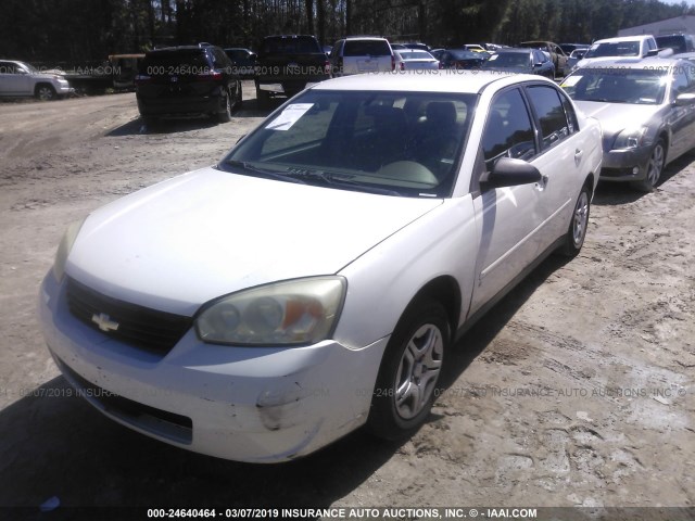 1G1ZS58F77F306815 - 2007 CHEVROLET MALIBU LS WHITE photo 2