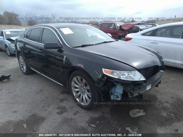 1LNHL9ERXAG616430 - 2010 LINCOLN MKS BLACK photo 1