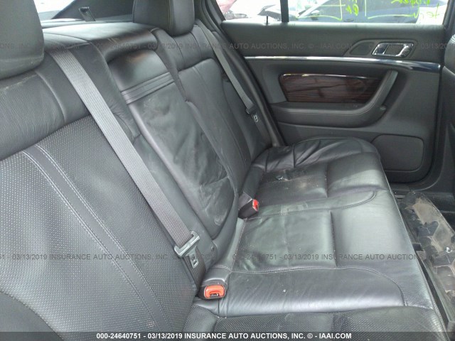 1LNHL9ERXAG616430 - 2010 LINCOLN MKS BLACK photo 8