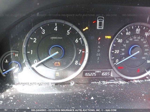 5J6TF1H52CL006221 - 2012 HONDA CROSSTOUR EXL თეთრი ფოტო 7