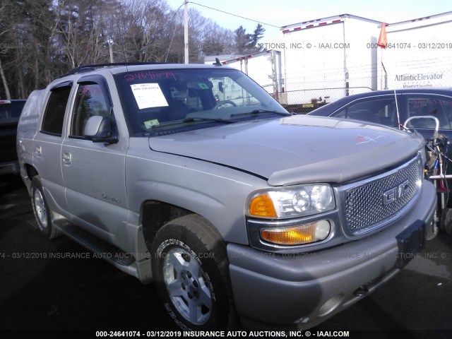 1GKEK63U36J122943 - 2006 GMC YUKON DENALI SILVER photo 1