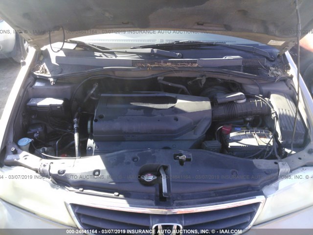 5FNRL18033B091778 - 2003 HONDA ODYSSEY EXL TAN photo 10