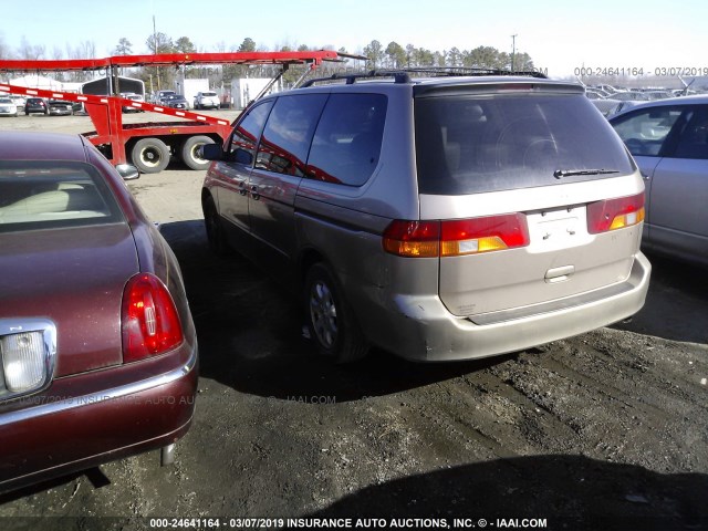 5FNRL18033B091778 - 2003 HONDA ODYSSEY EXL TAN photo 3