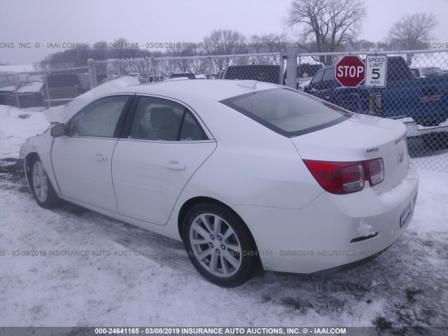 1G11D5SL1FF120188 - 2015 CHEVROLET MALIBU 2LT WHITE photo 3