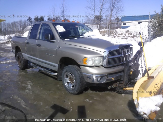 3D7KU28D13G741330 - 2003 DODGE RAM 2500 ST/SLT 金色 照片 1