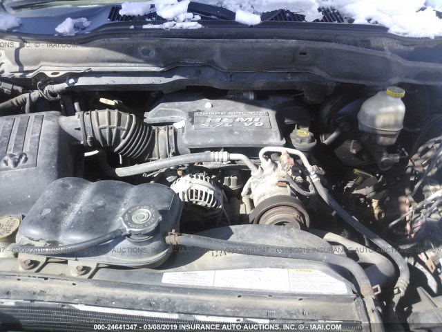 3D7KU28D13G741330 - 2003 DODGE RAM 2500 ST/SLT 金色 照片 10