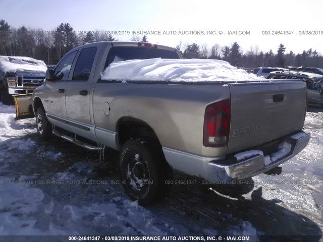 3D7KU28D13G741330 - 2003 DODGE RAM 2500 ST/SLT 金色 照片 3