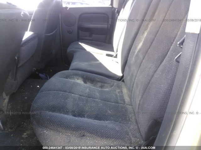 3D7KU28D13G741330 - 2003 DODGE RAM 2500 ST/SLT 金色 照片 8