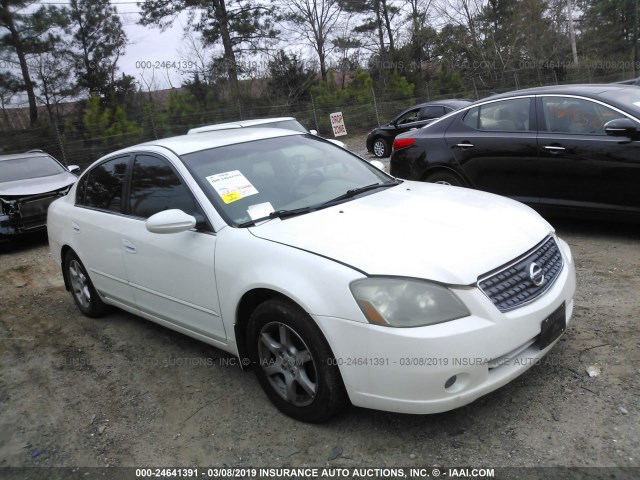 1N4AL11D05C275401 - 2005 NISSAN ALTIMA S/SL WHITE photo 1