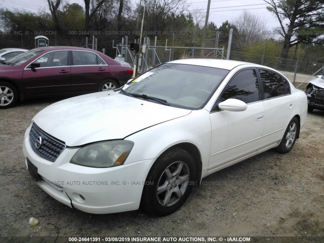 1N4AL11D05C275401 - 2005 NISSAN ALTIMA S/SL WHITE photo 2