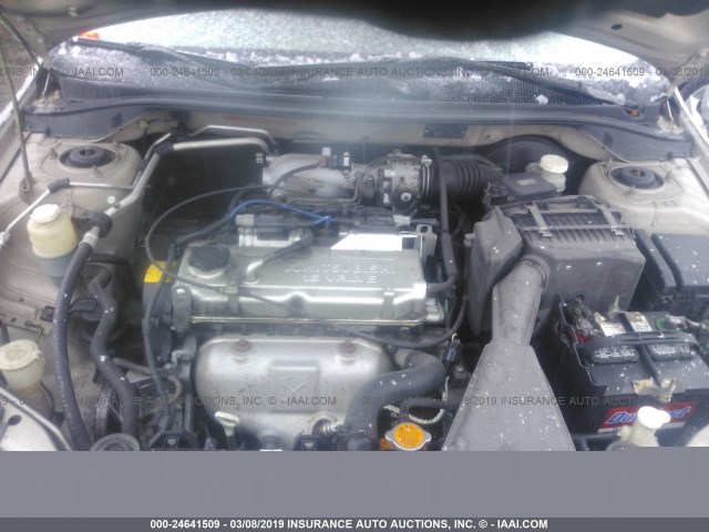 JA3AJ26E12U025029 - 2002 MITSUBISHI LANCER ES SILVER photo 10