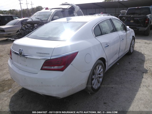 1G4GB5G37FF131871 - 2015 BUICK LACROSSE WHITE photo 4