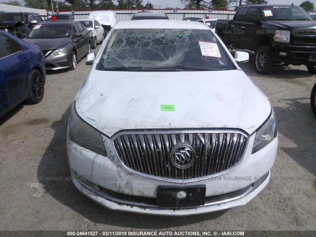 1G4GB5G37FF131871 - 2015 BUICK LACROSSE WHITE photo 6