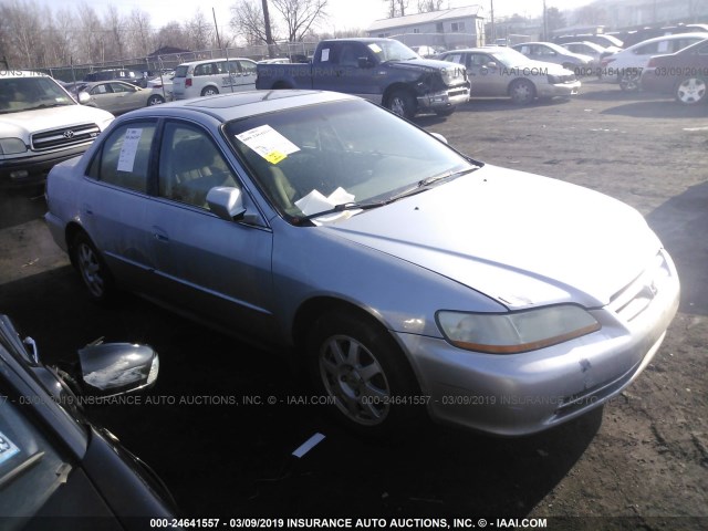 1HGCG66832A109057 - 2002 HONDA ACCORD EX/SE SILVER photo 1