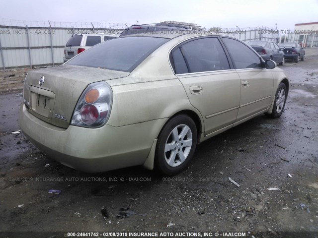 1N4AL11D63C327224 - 2003 NISSAN ALTIMA GOLD photo 4