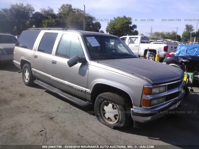 3GNEC16R3XG147161 - 1999 CHEVROLET SUBURBAN C1500 GOLD photo 1