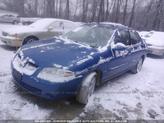 3N1CB51A76L513773 - 2006 NISSAN SENTRA 1.8S BLUE photo 2