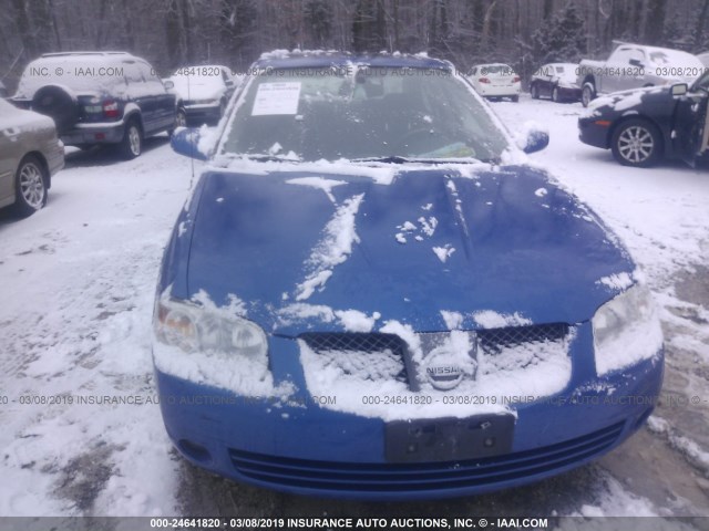 3N1CB51A76L513773 - 2006 NISSAN SENTRA 1.8S BLUE photo 6