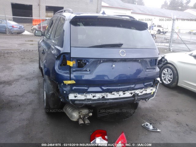 WBXPA93456WG85073 - 2006 BMW X3 3.0I Dark Blue photo 6