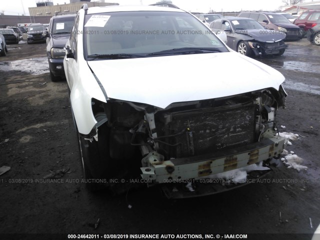 4S4WX92D584417317 - 2008 SUBARU TRIBECA LIMITED WHITE photo 6