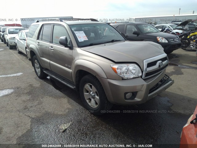 JTEBU14R978087769 - 2007 TOYOTA 4RUNNER SR5/SPORT GOLD photo 1