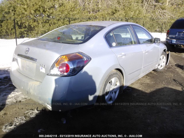 1N4AL21E07N496356 - 2007 NISSAN ALTIMA 2.5/2.5S SILVER photo 4