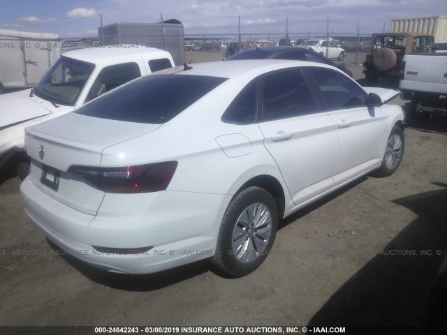 3VWC57BU0KM027493 - 2019 VOLKSWAGEN JETTA S/SE/R-LINE WHITE photo 4