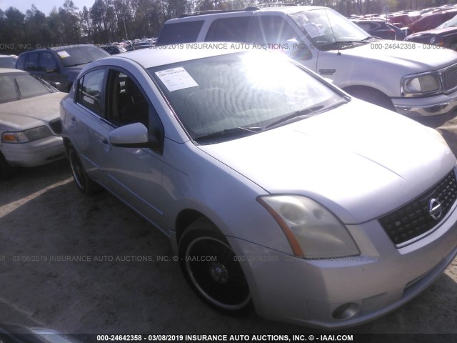 3N1AB61E08L635555 - 2008 NISSAN SENTRA 2.0/2.0S/2.0SL SILVER photo 1