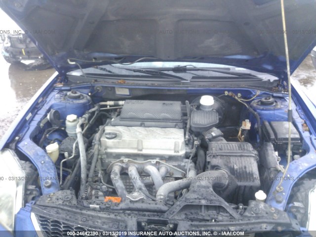 4A3AB36F76E017169 - 2006 MITSUBISHI GALANT ES MEDIUM/LS MEDIUM BLUE photo 10