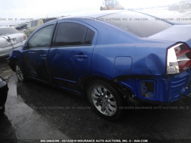 4A3AB36F76E017169 - 2006 MITSUBISHI GALANT ES MEDIUM/LS MEDIUM BLUE photo 6