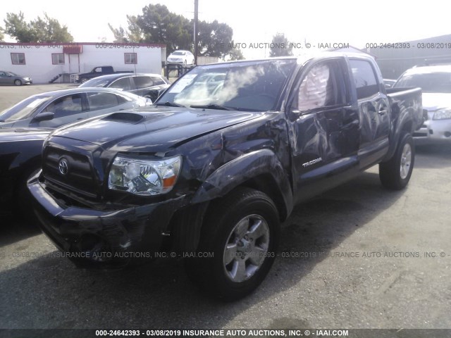 5TELU42NX6Z209000 - 2006 TOYOTA TACOMA DOUBLE CAB 黑色 照片 2