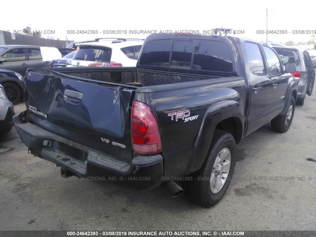 5TELU42NX6Z209000 - 2006 TOYOTA TACOMA DOUBLE CAB 黑色 照片 4