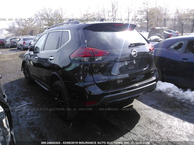 5N1AT2MV7JC808189 - 2018 NISSAN ROGUE SV/SL BLACK photo 3