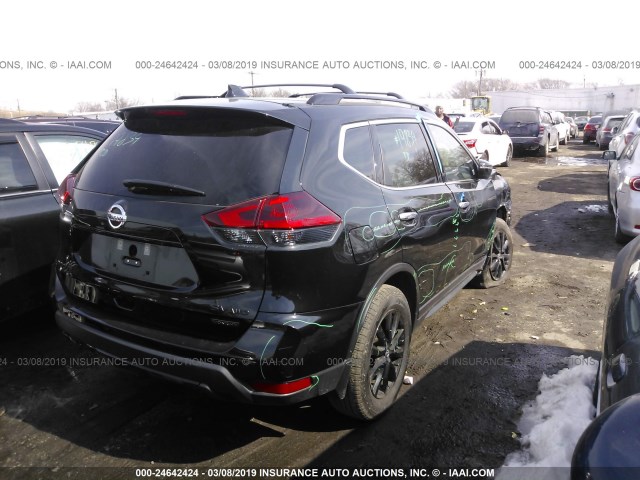 5N1AT2MV7JC808189 - 2018 NISSAN ROGUE SV/SL BLACK photo 4